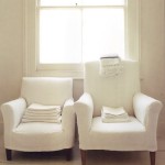 Two White Chairs