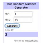 Giveaway Winner!