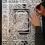 Paper cut art