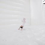 Art: White Bouncy Castle