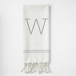 20 Below: Monogrammed Hand Towel