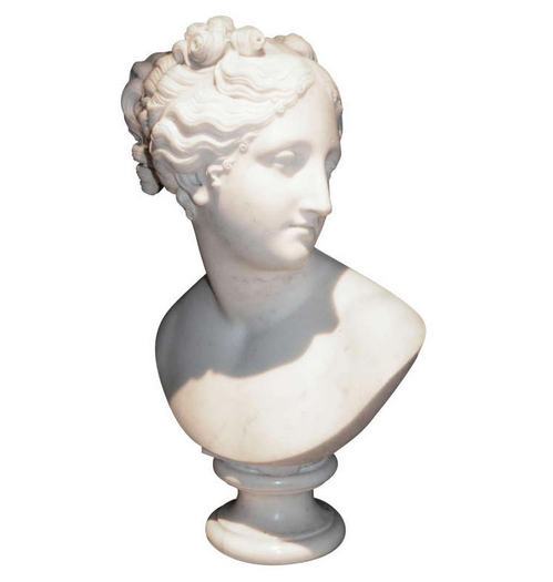 marble bust-1st dibs