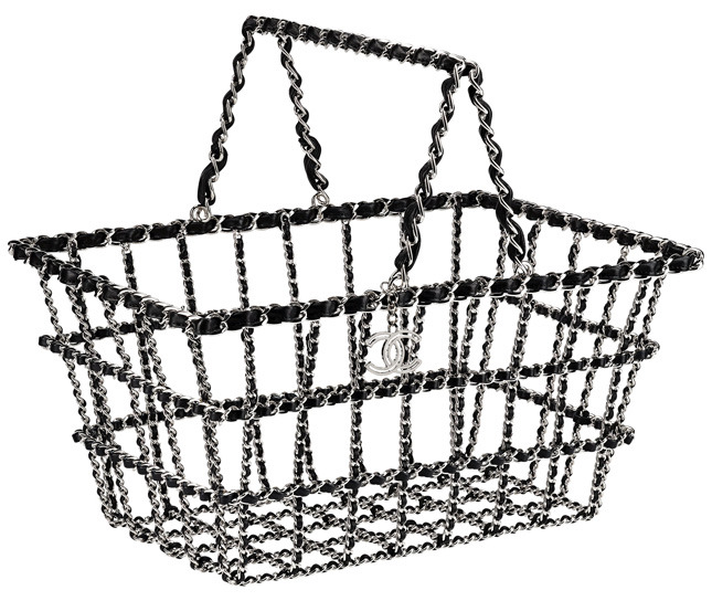 chanel shopping basket