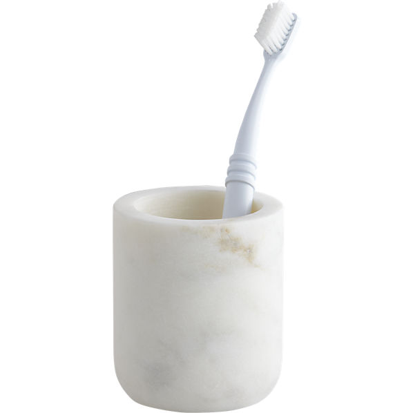 marble-toothbrush-razor-cup