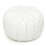 Two for Tuesday: The Moroccan Leather Pouf