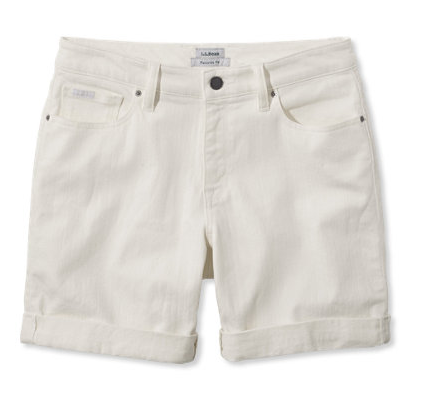 llbean-white-jean-shorts