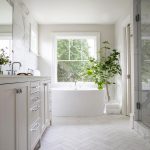 Interiors: Marble Herringbone Floors