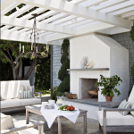 Design: The Prettiest Outdoor Fireplaces