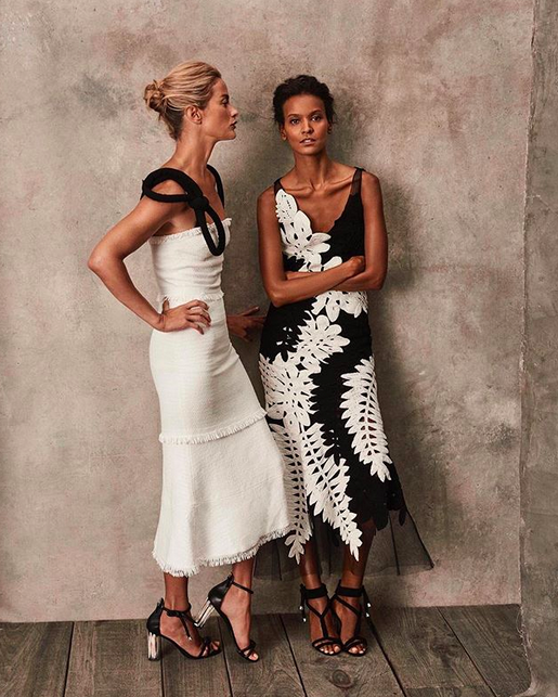Two for Tuesday Oscar de la Renta White Cabana