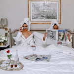 Photography: Reading the Newspaper in Bed