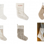Marketplace: White Christmas Stockings